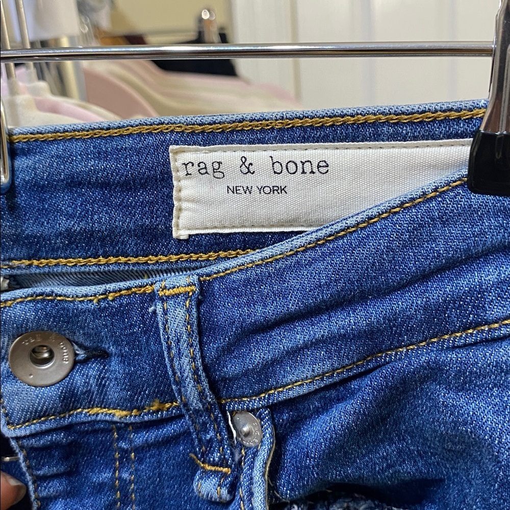 RAG & BONE Nina high-rise skinny jeans Size 27 - Picture 4 of 5